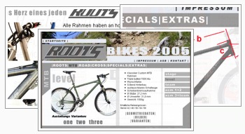 Webseite roots-bikes.de